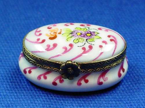 ROSE/BLUE OVAL